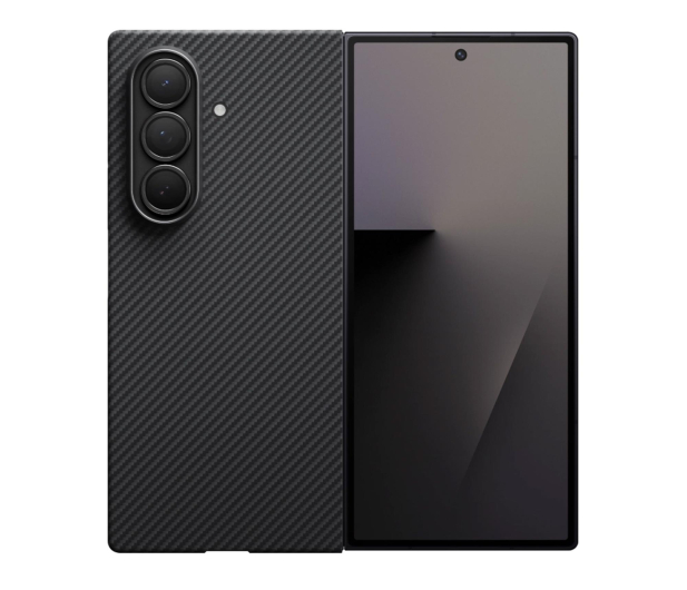 PITAKA Ultra-Slim Case Black/Grey Samsung Galaxy Z Fold 7 - 1369561 - zdjęcie
